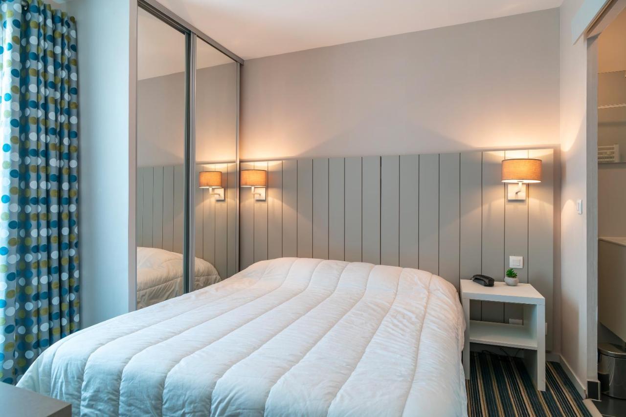 Les Thermes 530 - Vue Mer A 100M De La Plage 콩카르노 외부 사진
