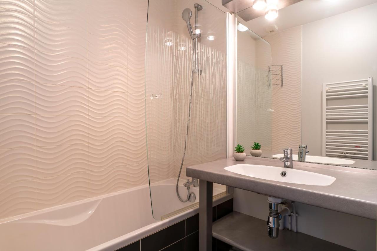 Les Thermes 530 - Vue Mer A 100M De La Plage 콩카르노 외부 사진