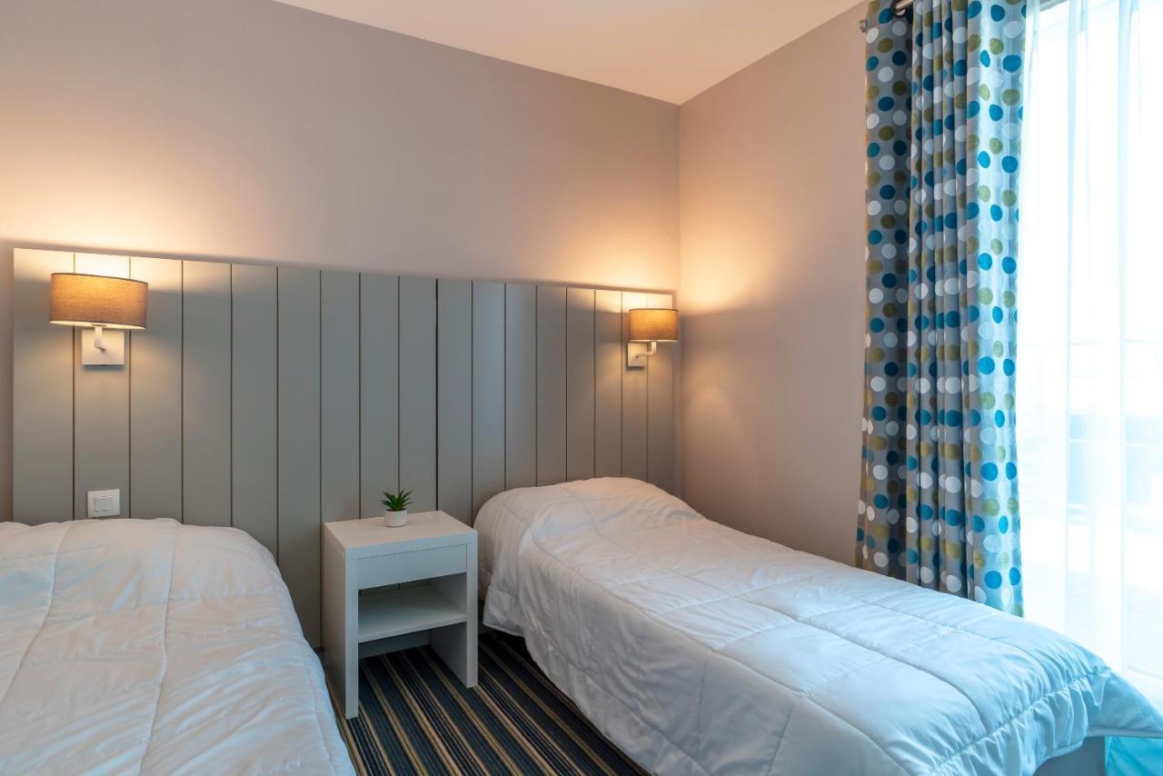 Les Thermes 530 - Vue Mer A 100M De La Plage 콩카르노 외부 사진